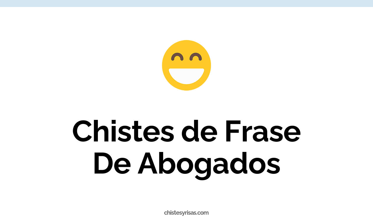 chistes de frase de abogados