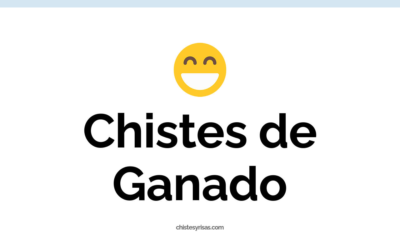 chistes de ganado