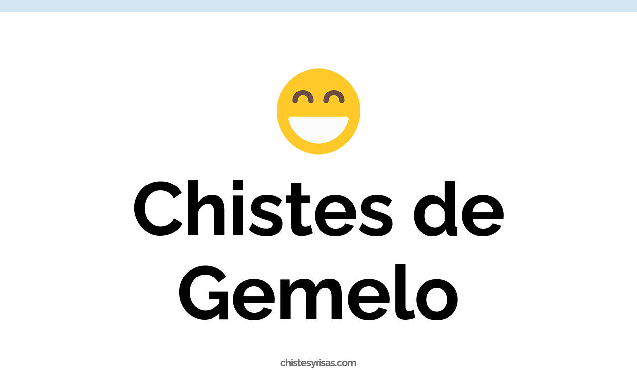 chistes de gemelo