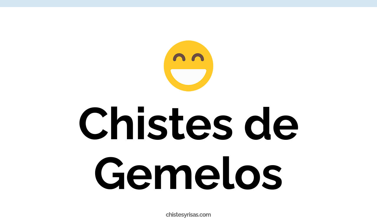 chistes de gemelos