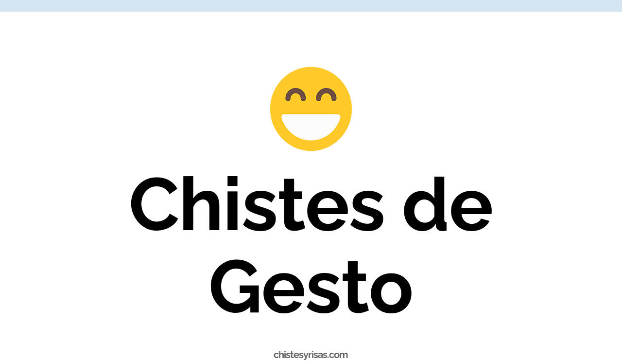 chistes de gesto