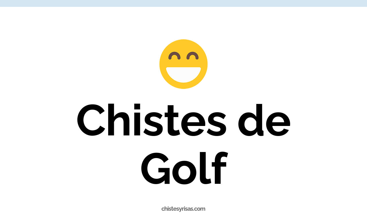 chistes de golf
