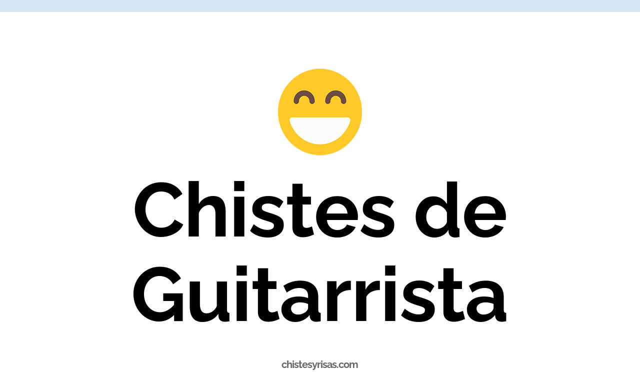 chistes de guitarrista