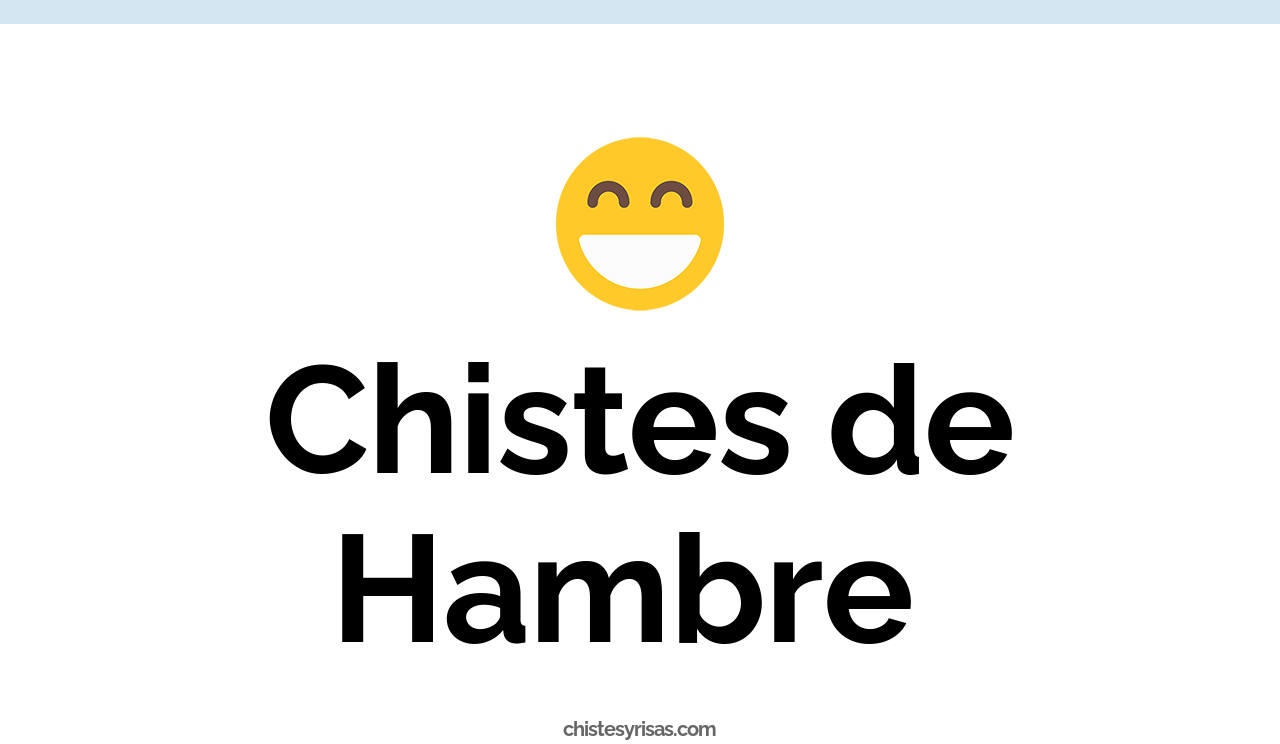 chistes de hambre