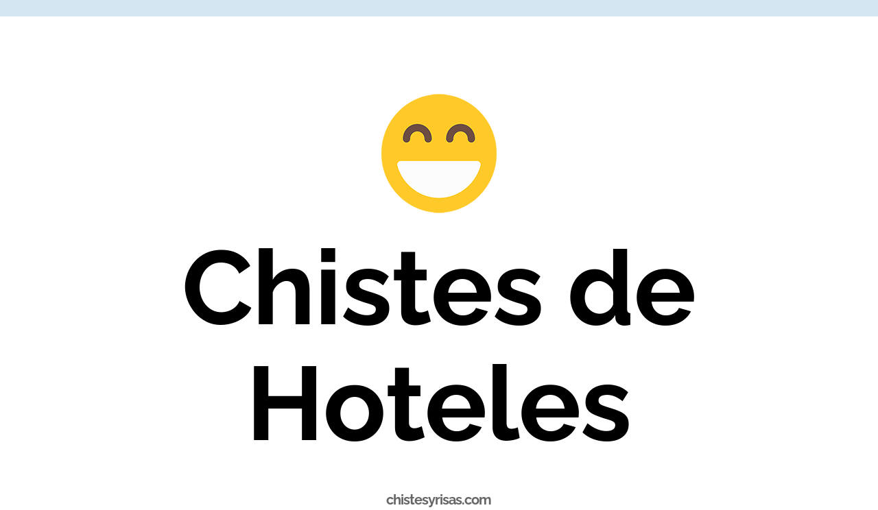 chistes de hoteles