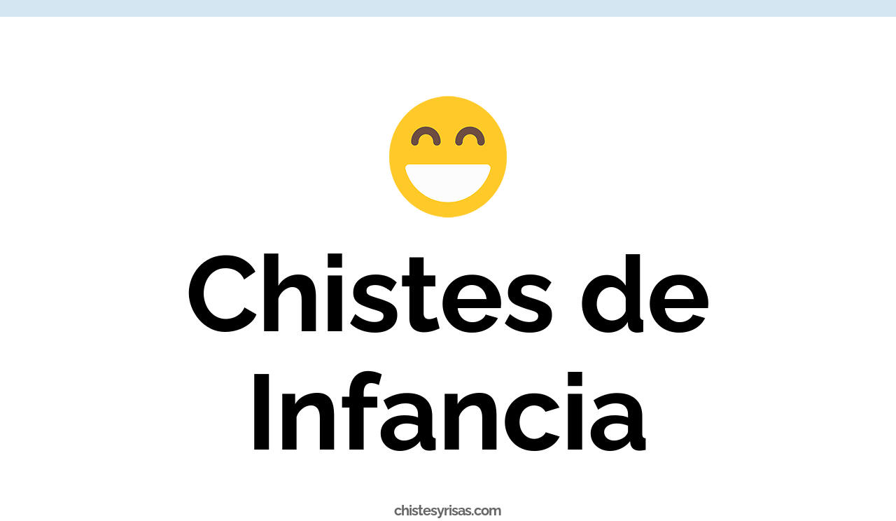 chistes de infancia