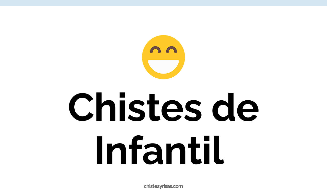 chistes de infantil