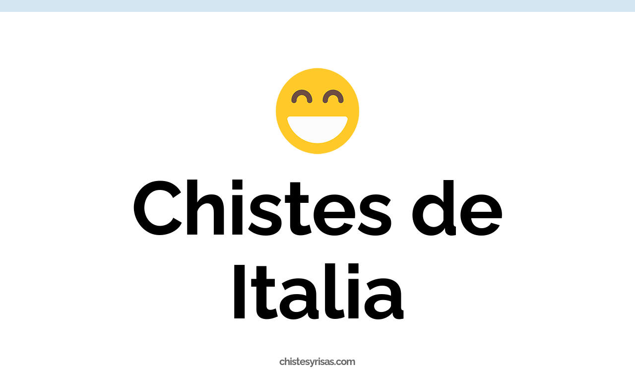 chistes de italia