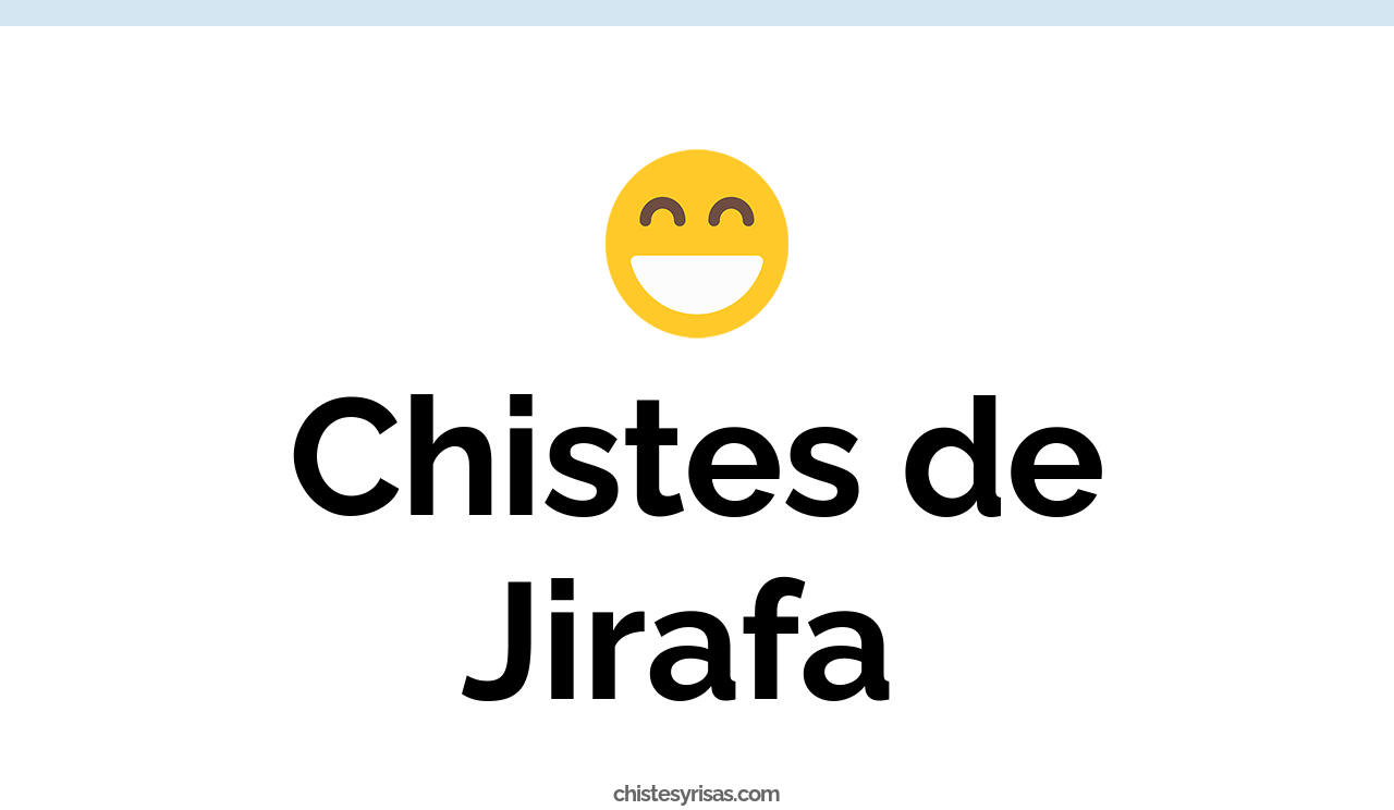 chistes de jirafa