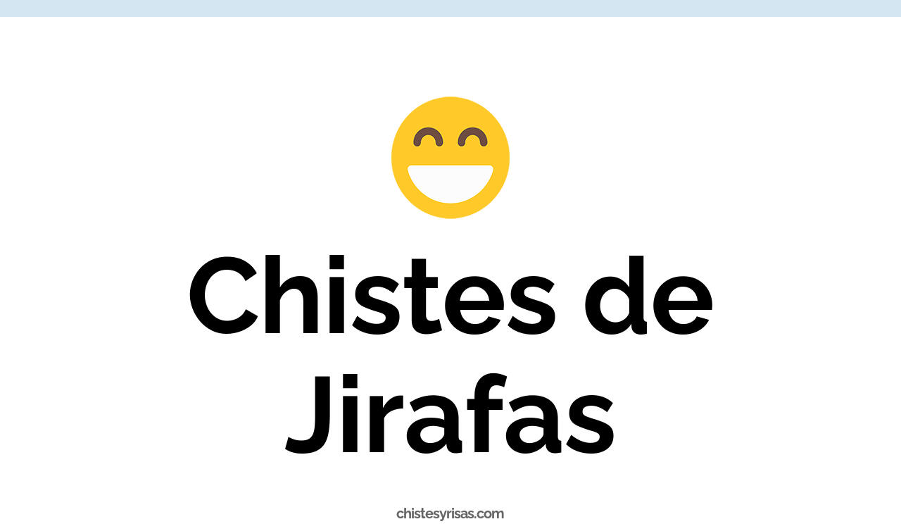 chistes de jirafas