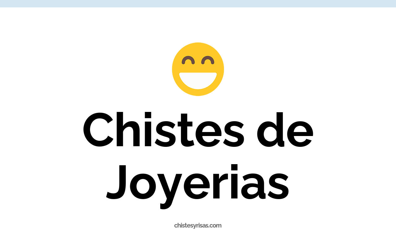 chistes de joyerías