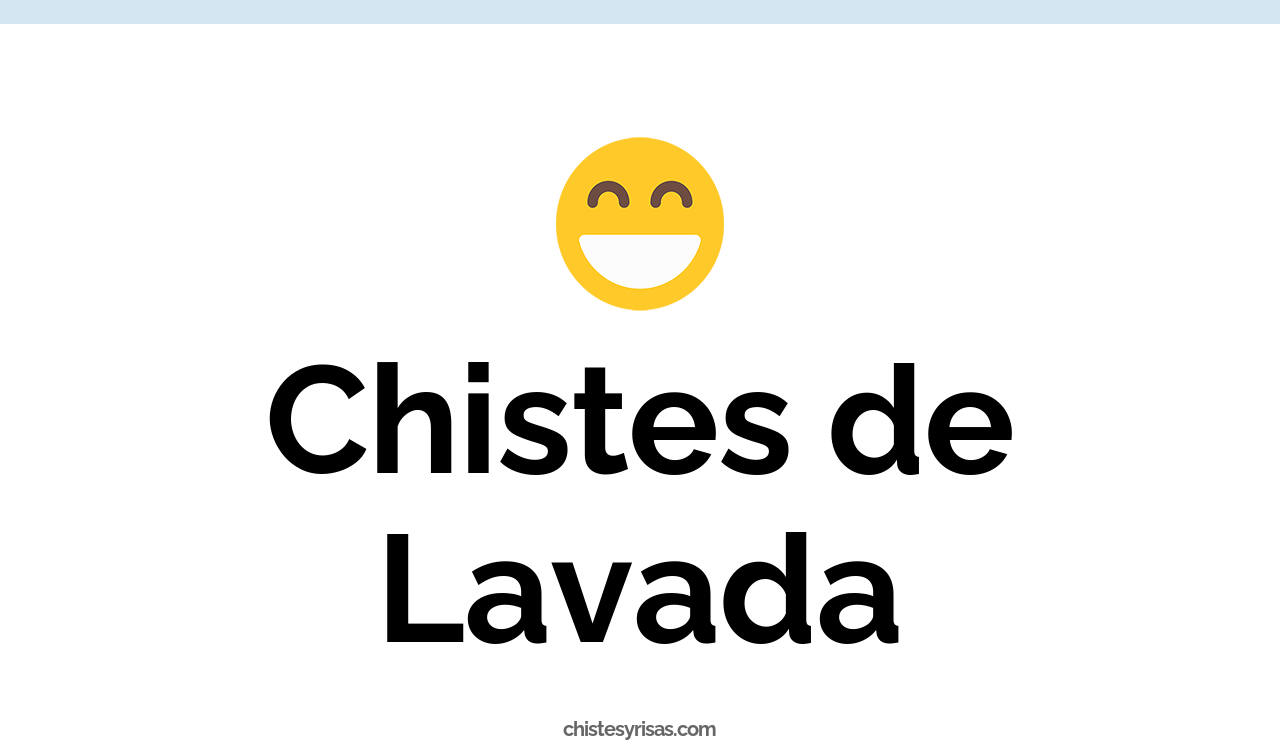 chistes de lavada