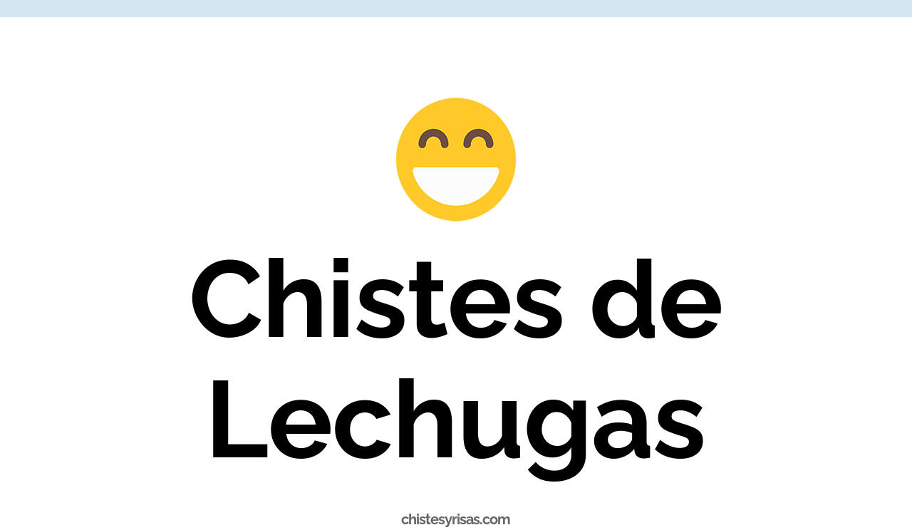 chistes de lechugas