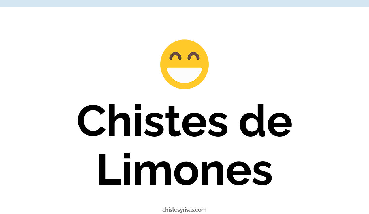 chistes de limones