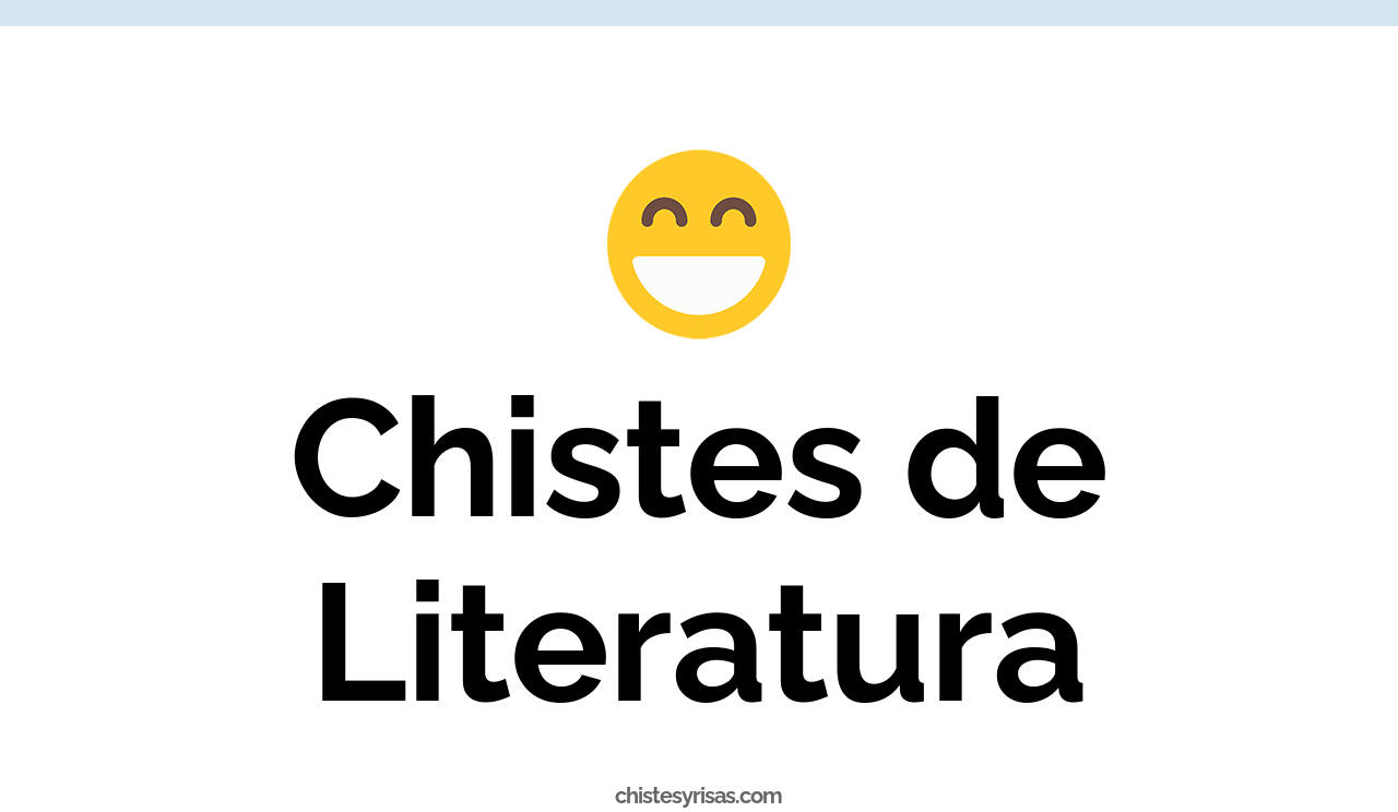 chistes de literatura