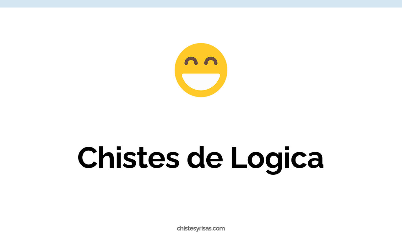 chistes de lógica