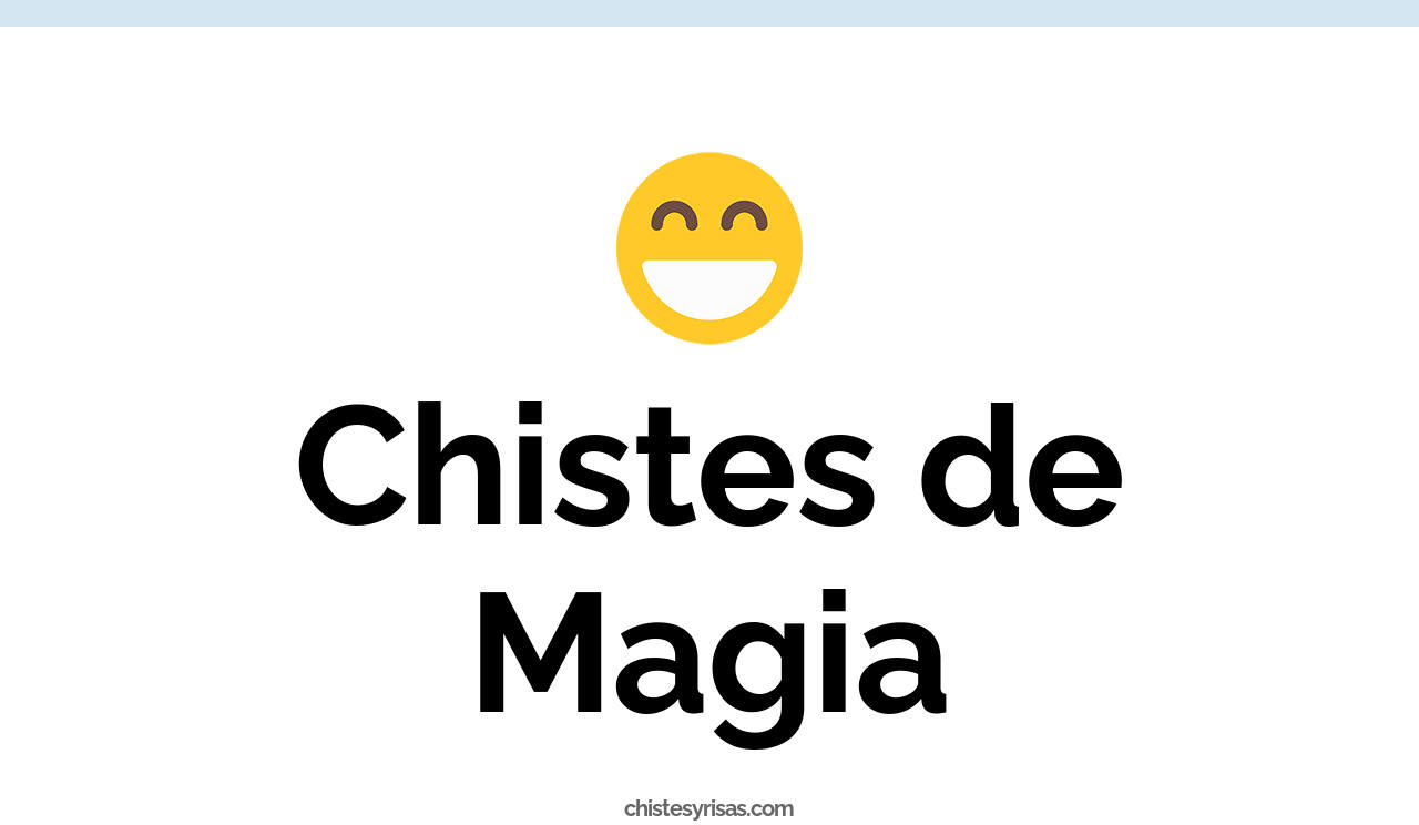 chistes de magia