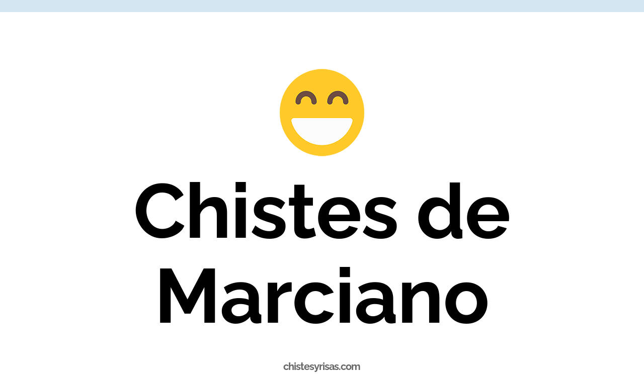chistes de marciano