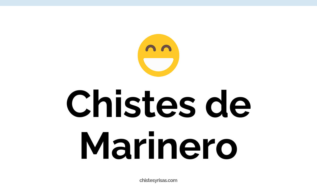 chistes de marinero