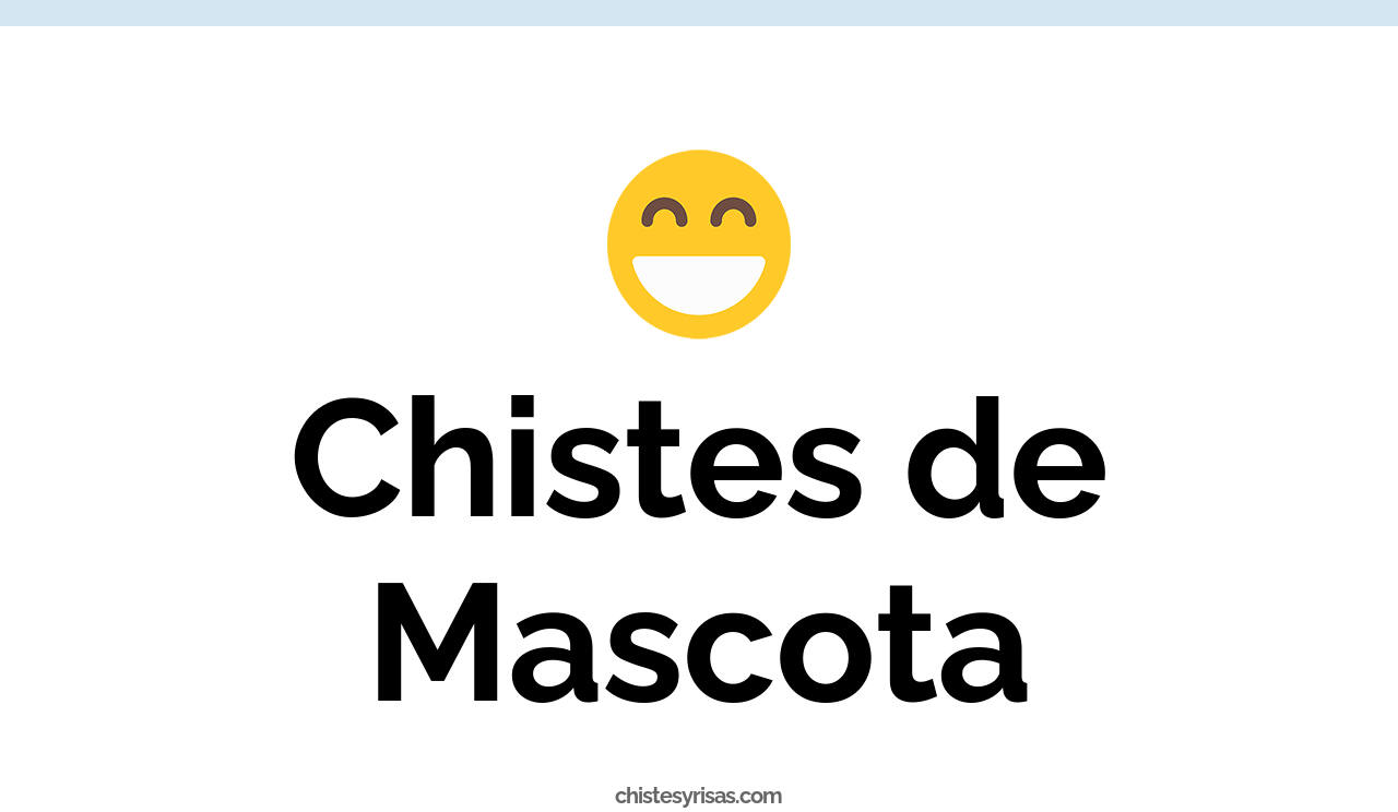 chistes de mascota