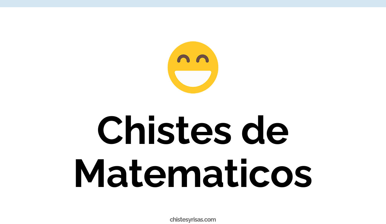 chistes de matemáticos