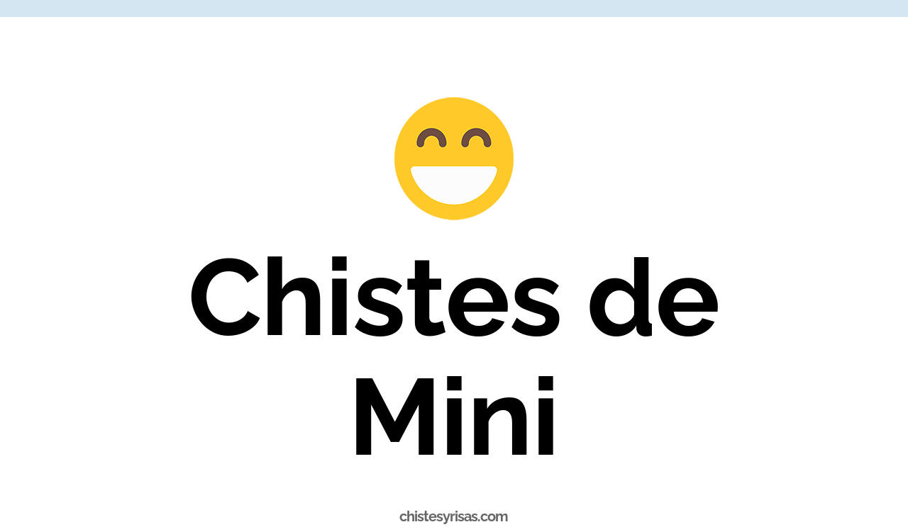 chistes de mini