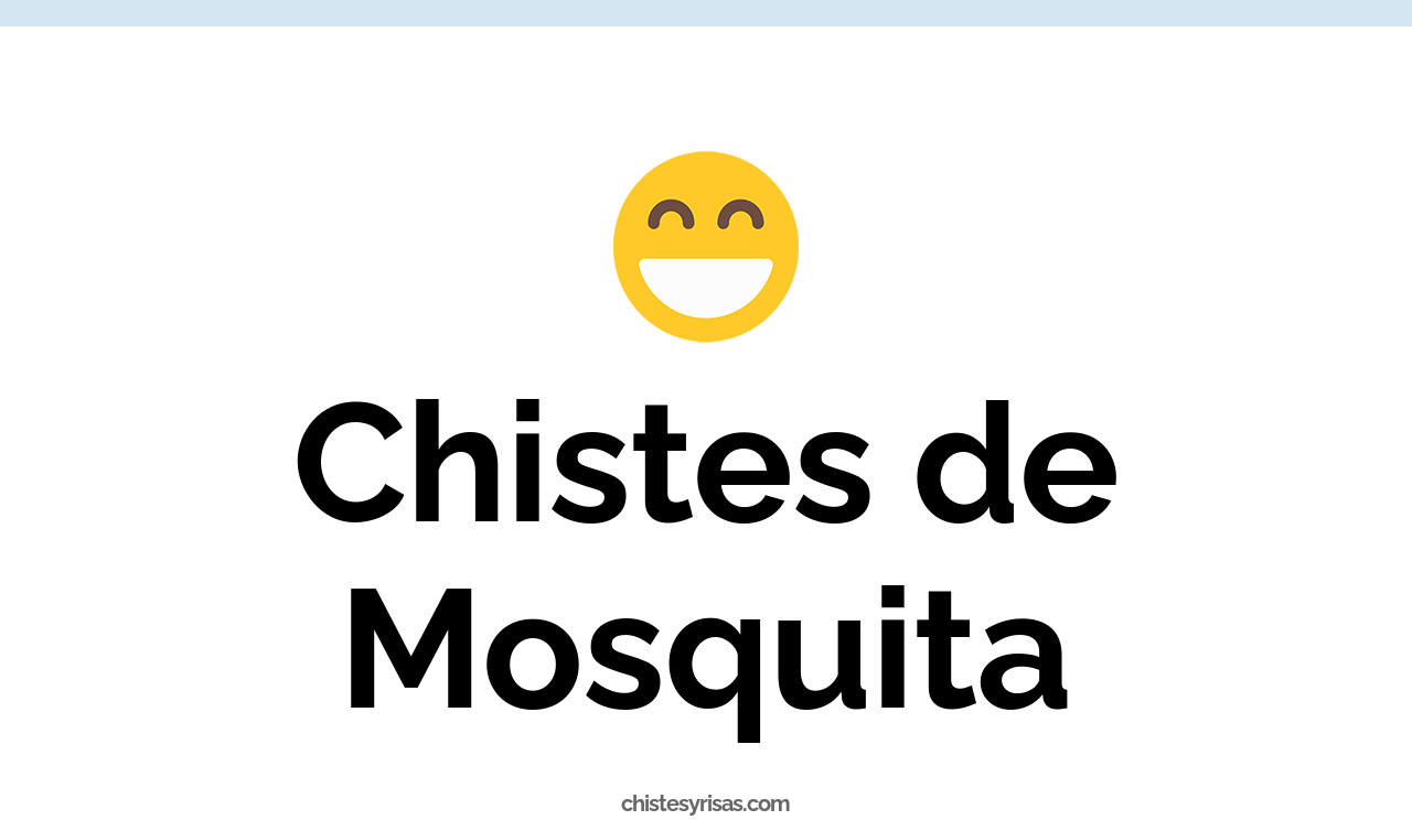chistes de mosquita