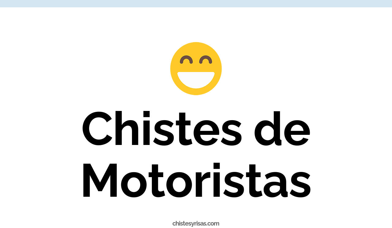 chistes de motoristas