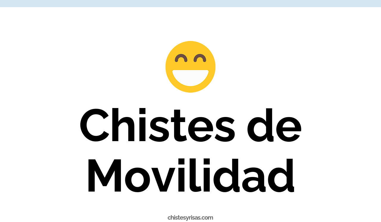 chistes de movilidad