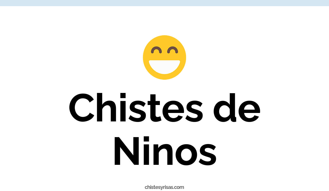 chistes de niños