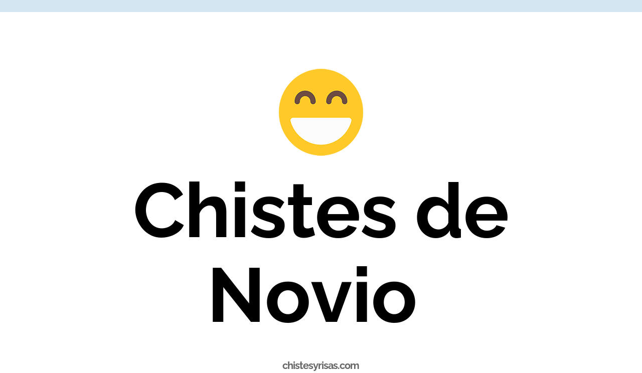 chistes de novio