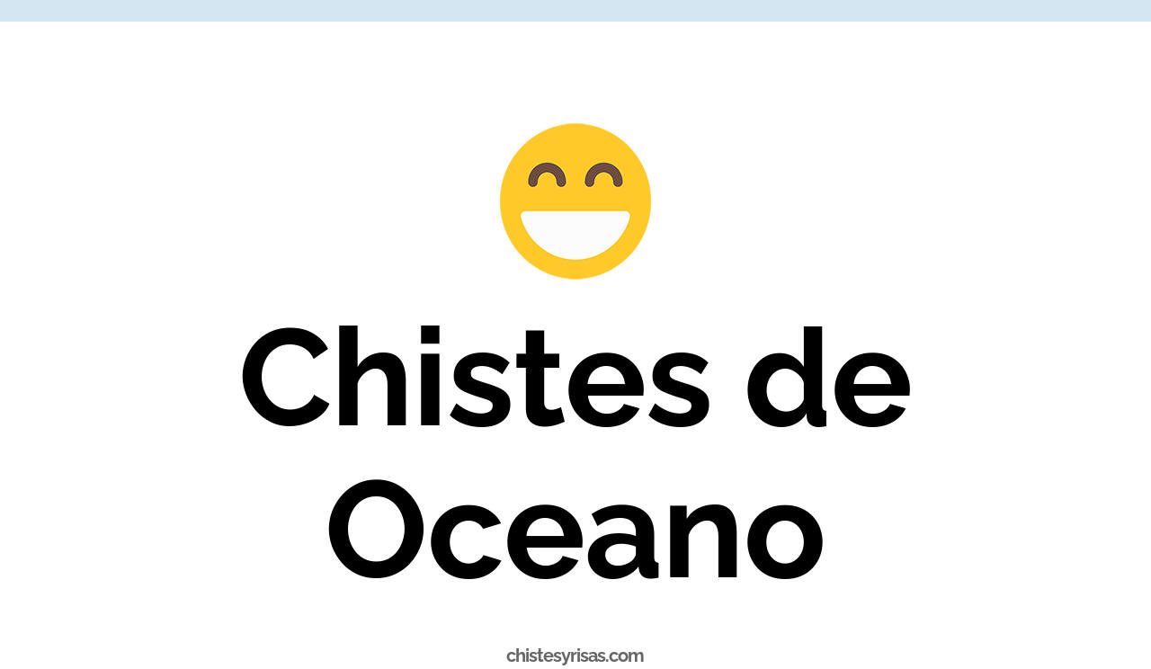 chistes de océano