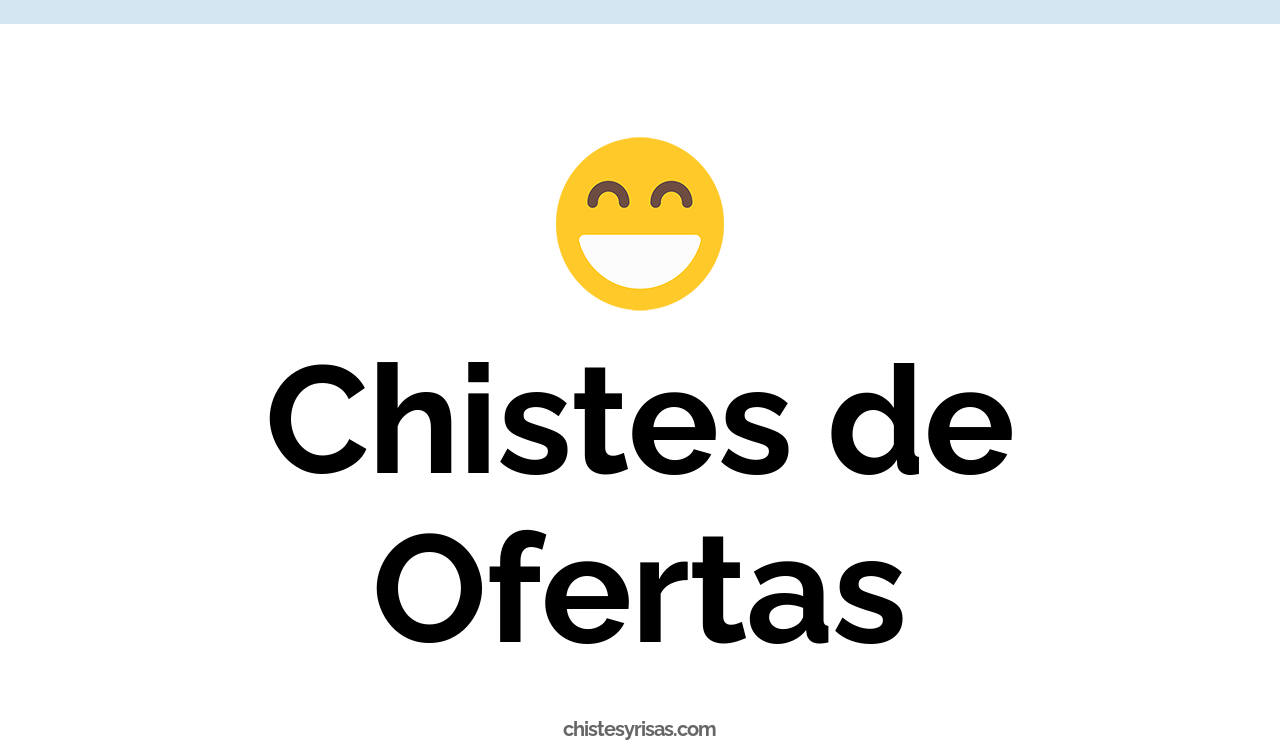 chistes de ofertas