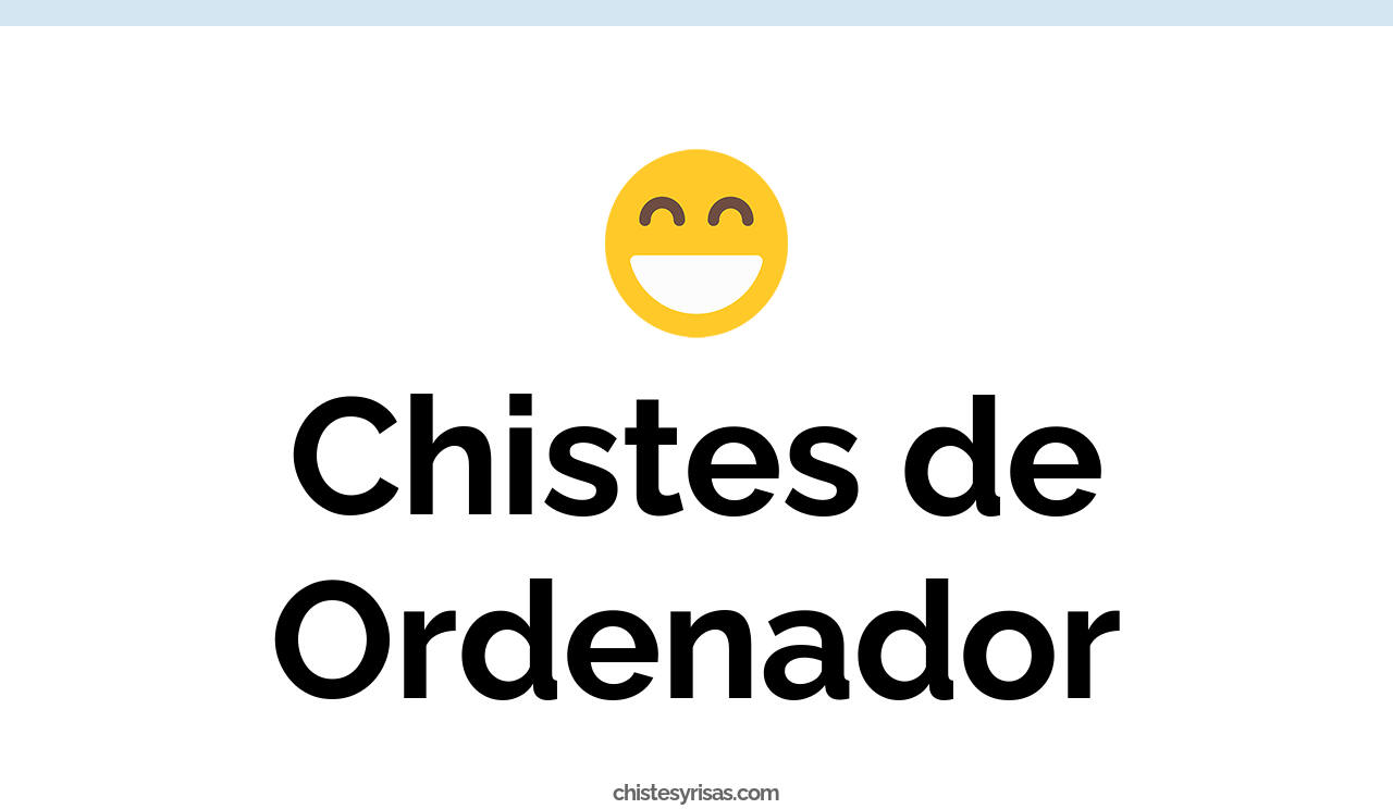 chistes de ordenador