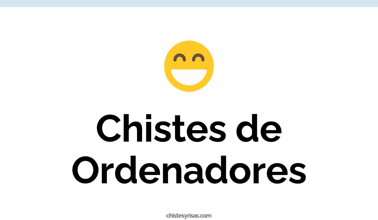 chistes de ordenadores