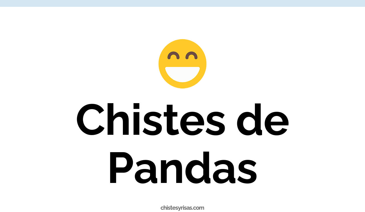 chistes de pandas