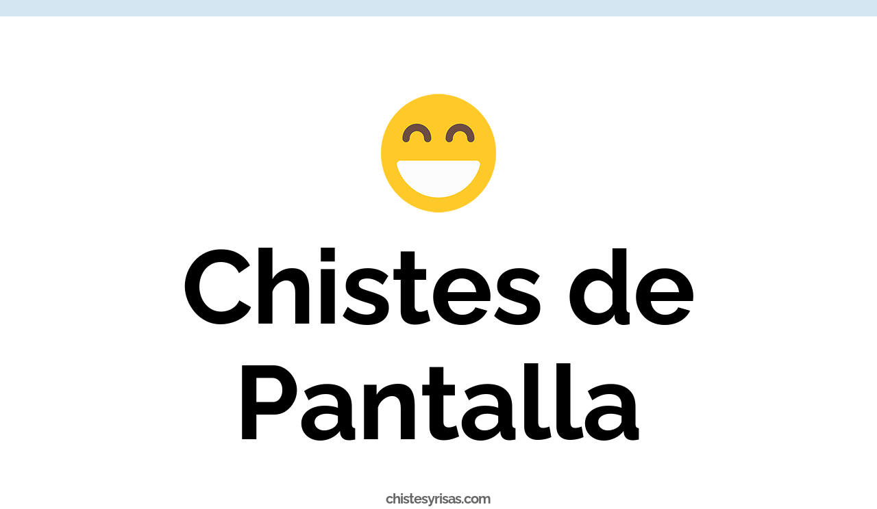 chistes de pantalla