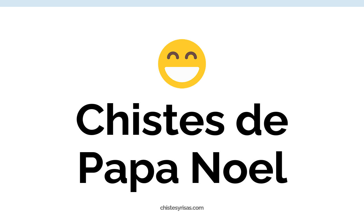 chistes de papá noel