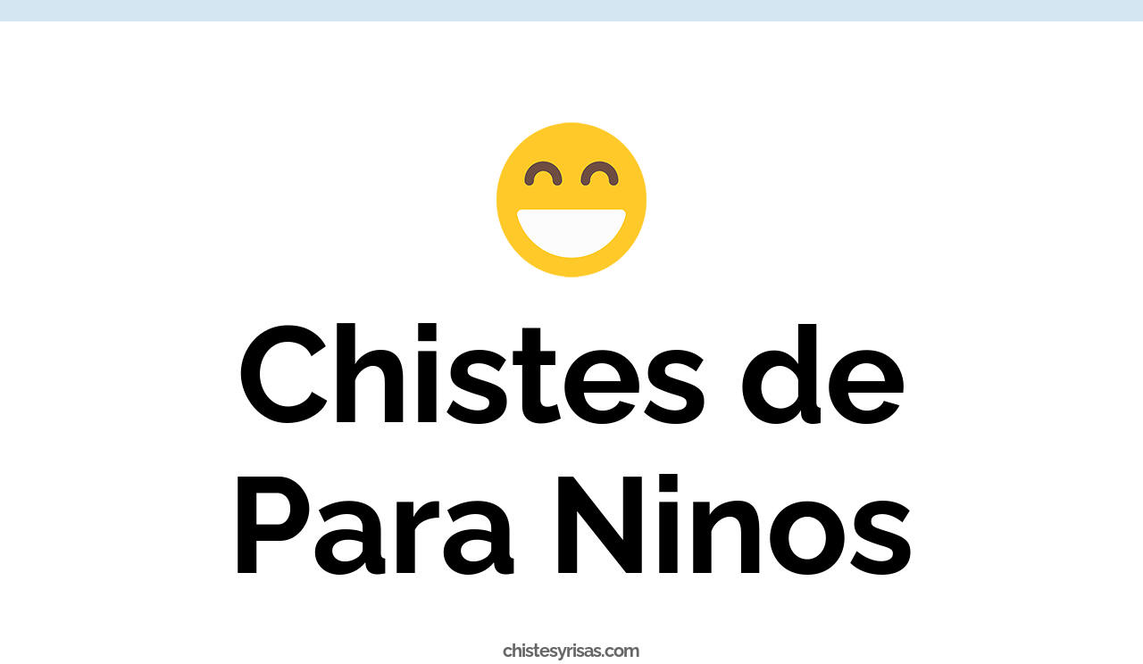 chistes de para niños