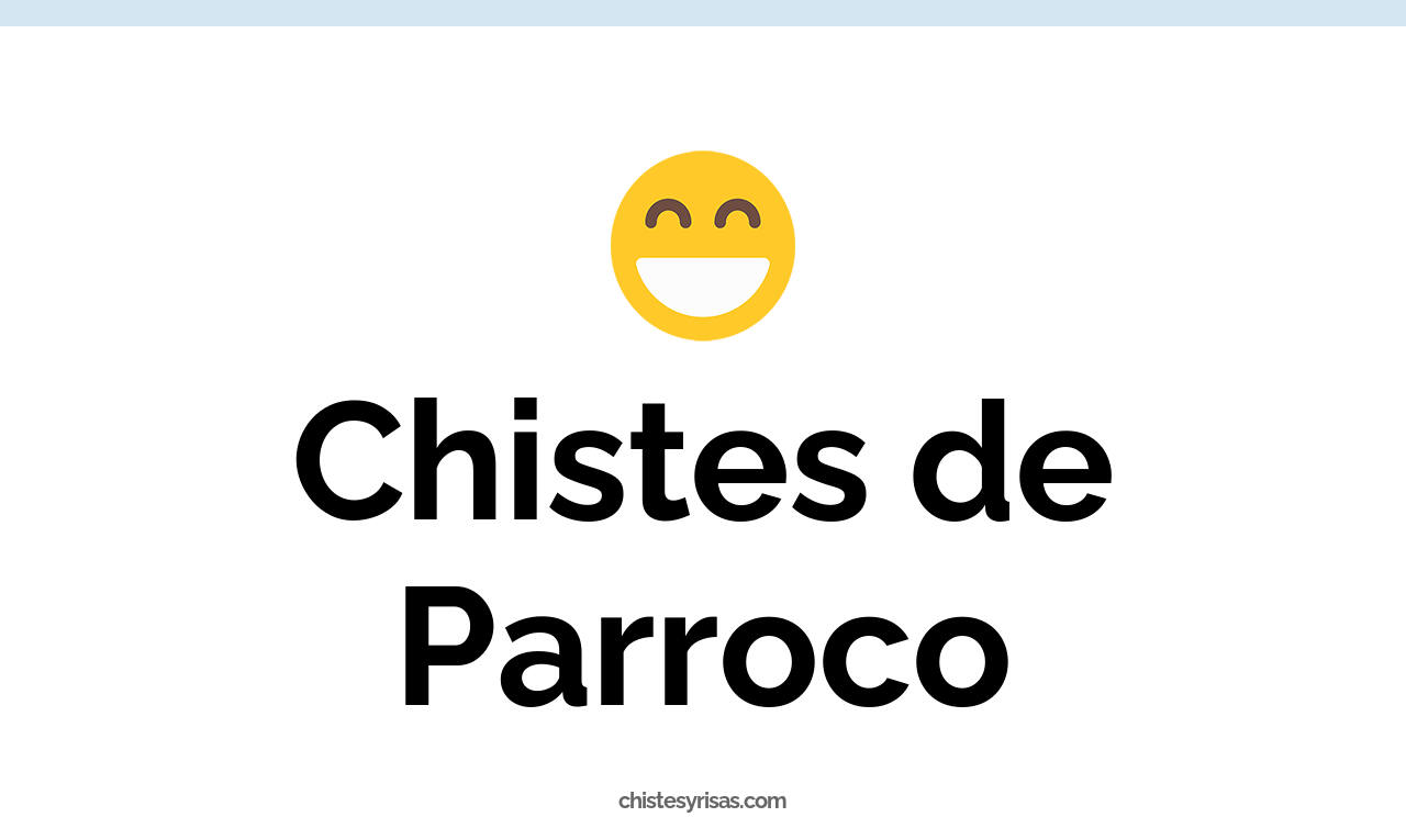 chistes de párroco