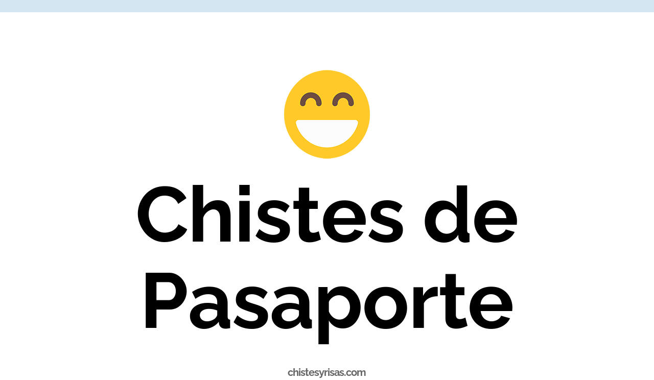 chistes de pasaporte