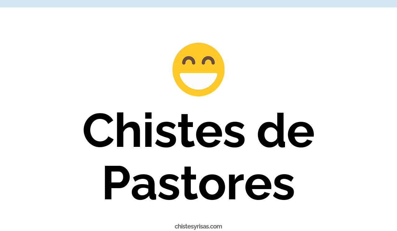 chistes de pastores