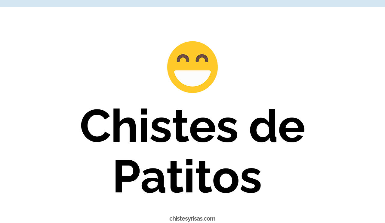 chistes de patitos