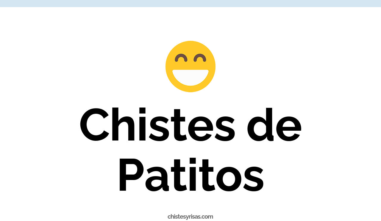 chistes de patitos