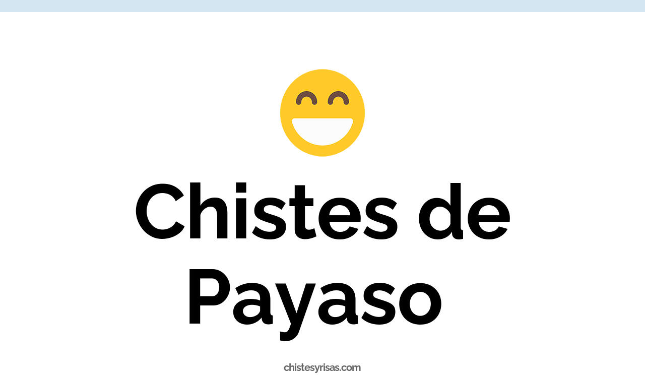 chistes de payaso
