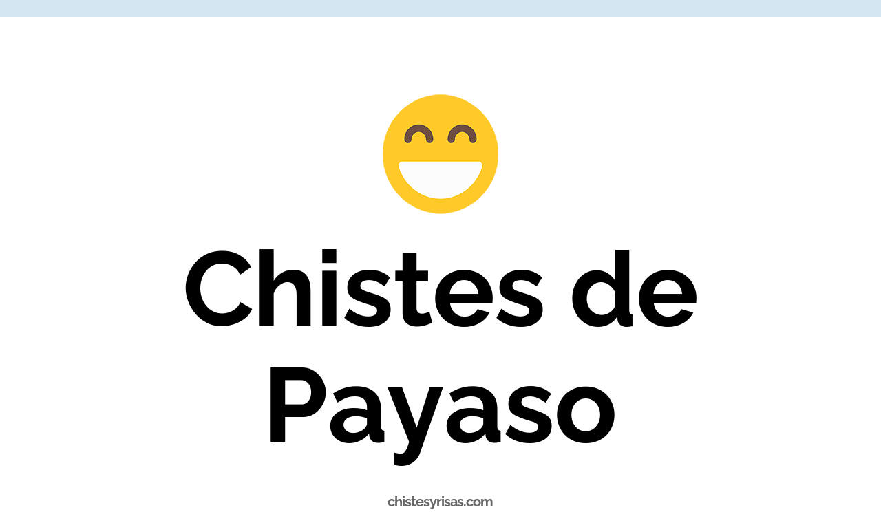 chistes de payaso