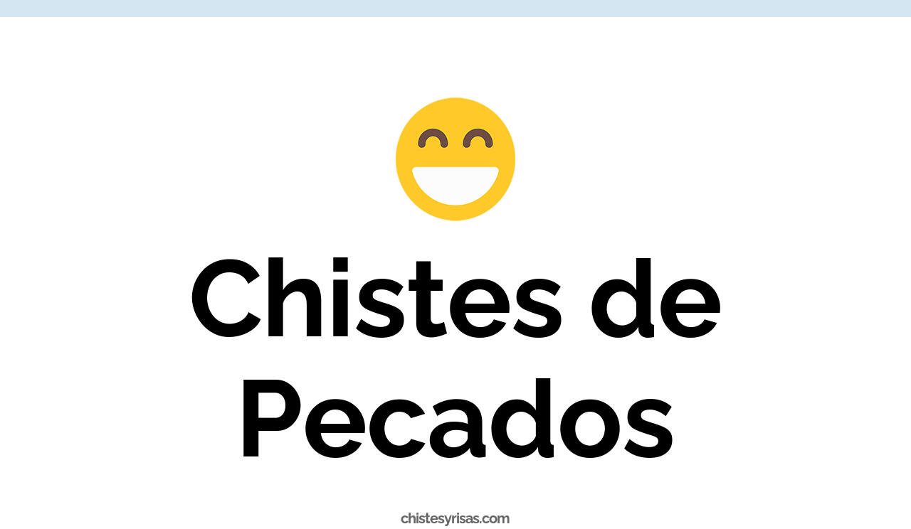chistes de pecados