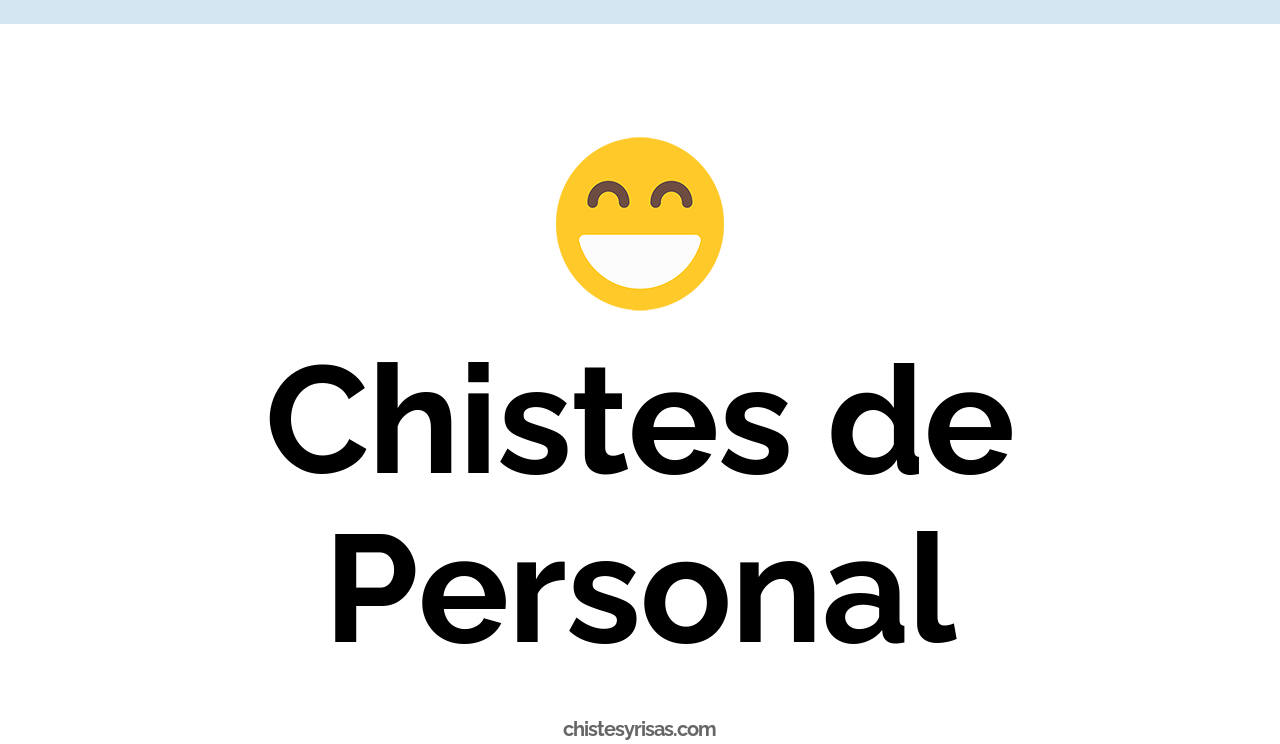 chistes de personal