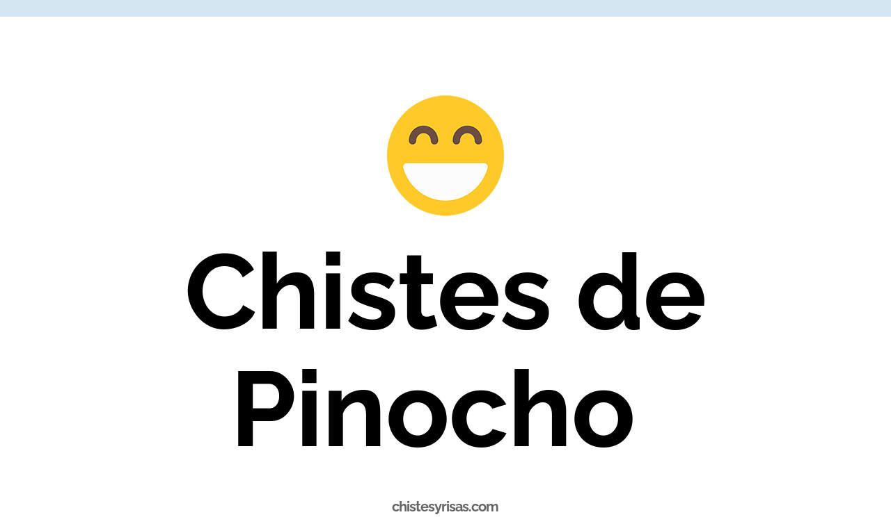 chistes de pinocho