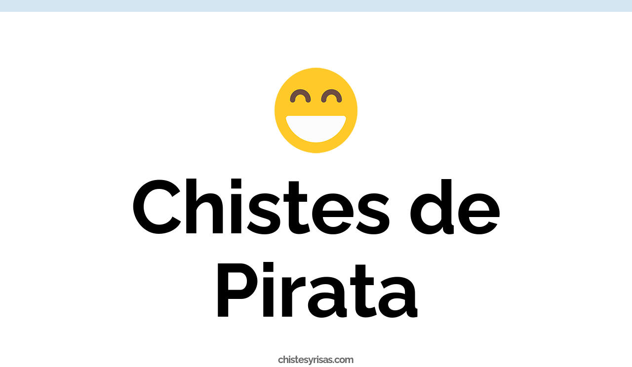chistes de pirata
